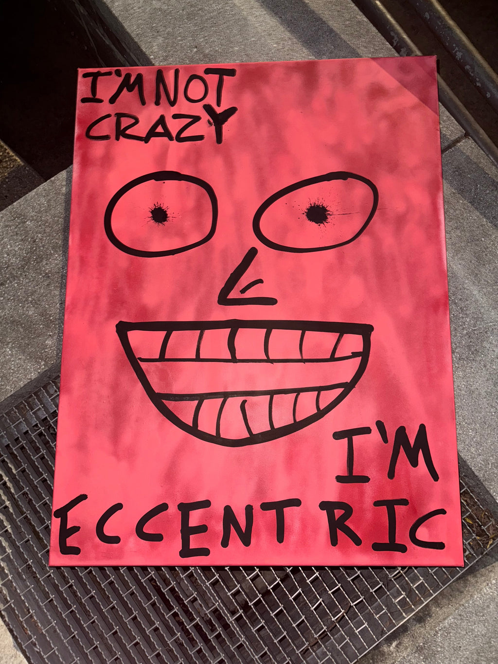 Be Eccentric - 36x48 - Acrylic on Canvas